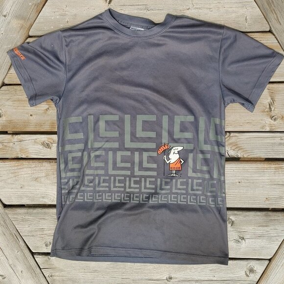 Little Caesars Pizza T-Shirt Size Medium Men's Grey - Picture 1 of 11